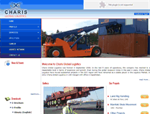 Tablet Screenshot of charislogistics.com